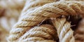 Macro close up of rope texture background Royalty Free Stock Photo