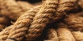 Macro close up of rope texture background