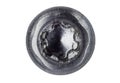 Silver Torx screw macro close up Royalty Free Stock Photo