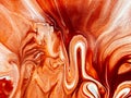 Macro close up of various colors of oil paint Royalty Free Stock Photo