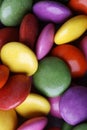 Macro of colorful candy