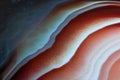 Macro detail of an agate sardonyx