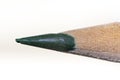 Macro detail of a pencil graphite with a neutral background. Royalty Free Stock Photo