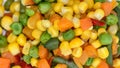 Tasty vegetable mix Royalty Free Stock Photo