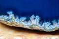 a blue agate Royalty Free Stock Photo