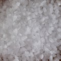 Macro flatlay image of sea salt crystals Royalty Free Stock Photo