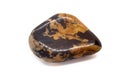 Polished Brown and beige cappuccino Jasper Chalcedony tumbled crystal