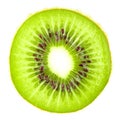 Macro food collection - Kiwi slice