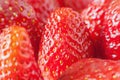 Macro fresh strawberry