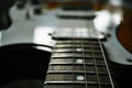 Macro guitar music grief music Royalty Free Stock Photo