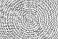 Macro Halftone Print of Concentric Circular Pattern Royalty Free Stock Photo