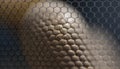 Macro Hexagonal Pattern with Textured Surface Royalty Free Stock Photo