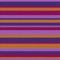 Macro horizontal stripes knitted texture