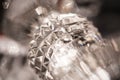 Macro ice form Royalty Free Stock Photo