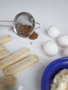 Tiramisu ingredients