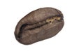 Image of coffee-bean on the white background isolated Royalty Free Stock Photo