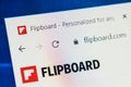 Flipboard.com Web Site. Selective focus. Royalty Free Stock Photo