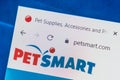 Petsmart.com Web Site. Selective focus.