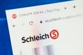 Schleich Web Site. Selective focus. Royalty Free Stock Photo