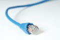 Macro of internet cable