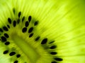 Macro of Kiwi Gold Fruit