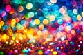 Macro lens bokeh texture background