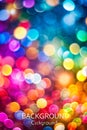 Macro lens bokeh textures for backgrounds