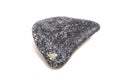 Macro mineral stone Biotite a white background