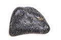 Macro mineral stone Biotite a white background