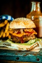 Macro Mouthwatering Burger Quarter Pounder