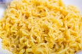 Macro of noodles for background Royalty Free Stock Photo