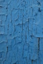 Macro of peeling paint on old wooden wall Royalty Free Stock Photo