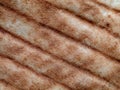 Macro perspective capturing detailed fiber structure and tactile qualities of plush brown felt Royalty Free Stock Photo