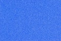 A macro photo of a blue gradient color with texture from real foam sponge paper for background, backdrop or design. Royalty Free Stock Photo