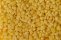 Macro photo of couscous grits. Wheat grits