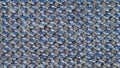 Macro photo of fabric texture for use as background. Royalty Free Stock Photo
