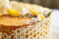 Macro Photo of Honey Cake Royalty Free Stock Photo