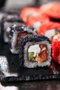 Japanese Sushi Rolls Royalty Free Stock Photo