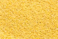 Polished millet texture macro background