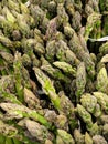 A macro photograph of bunches of asparagus Royalty Free Stock Photo