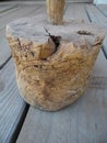 Macro Photograph of Wooden Mallet