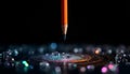 Macro Photography of a Pencil with Stunning Bokeh Effects