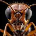 Macro Portrait of an Ant: Nature\'s Tiny Marvel