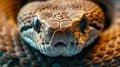 A macro portrait of an snake that captures amazing eye detail