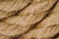 Macro of rope spiral Royalty Free Stock Photo