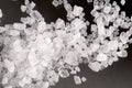 Macro of sea salt crystals Royalty Free Stock Photo