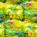 Macro seamless texture africa oil painting on Royalty Free Stock Photo