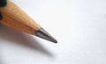 Photo Macro Sharp Pencil at white background