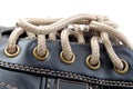 Macro of a shoe Royalty Free Stock Photo