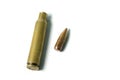 Macro shoot of 5.56 caliber bullet